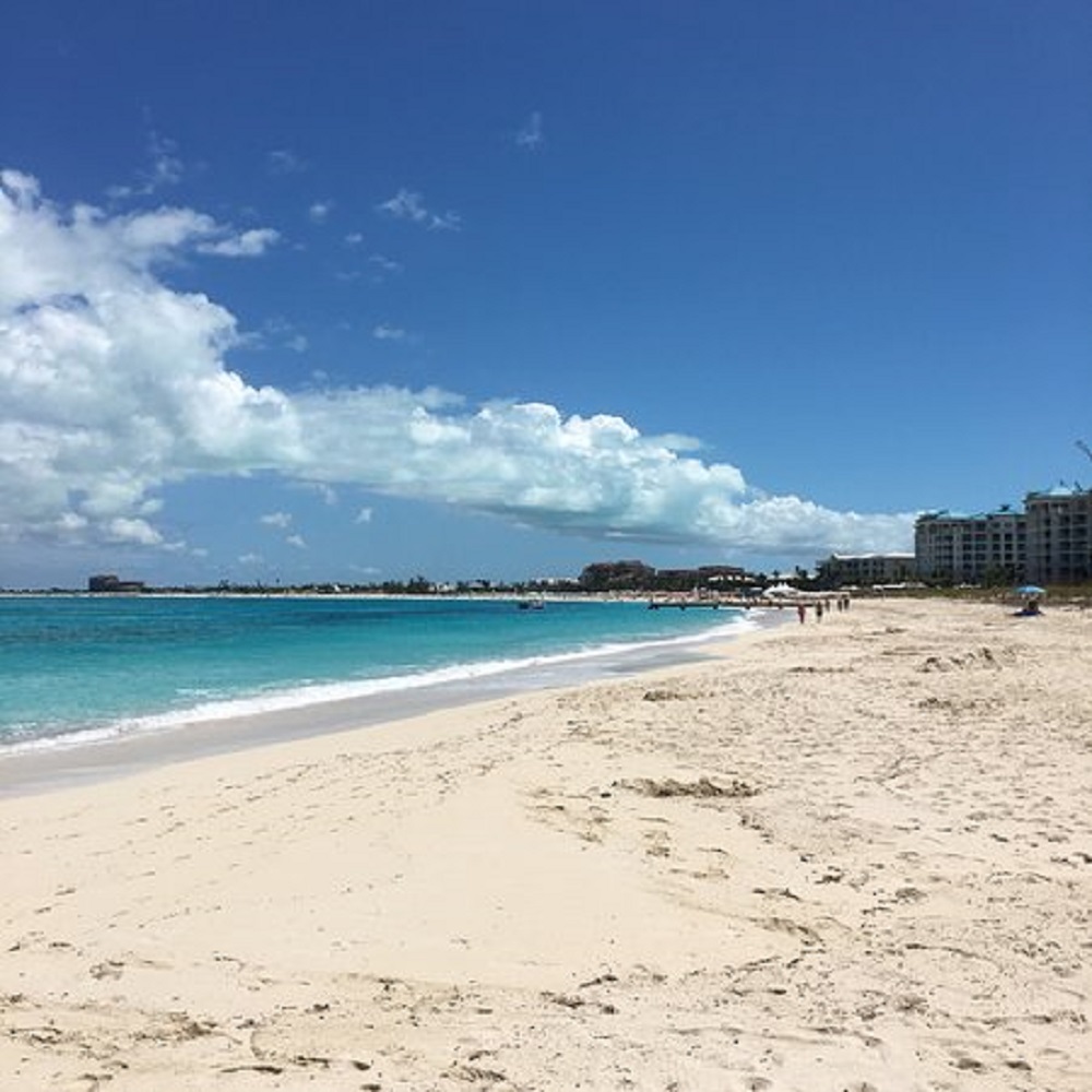 Grace Bay Beach, Providenciales, Turks and Caicos.
