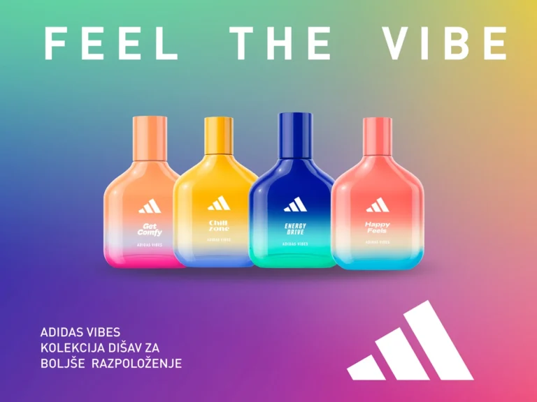 Kako lahko dišava vpliva na vaše počutje? Adidas Vibes prinaša novo dimenzijo vsakodnevne rutine