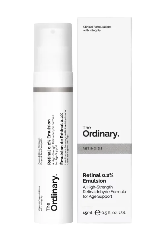 Etiketin izbor: The Ordinary-Retinal 0,2% Emulsion